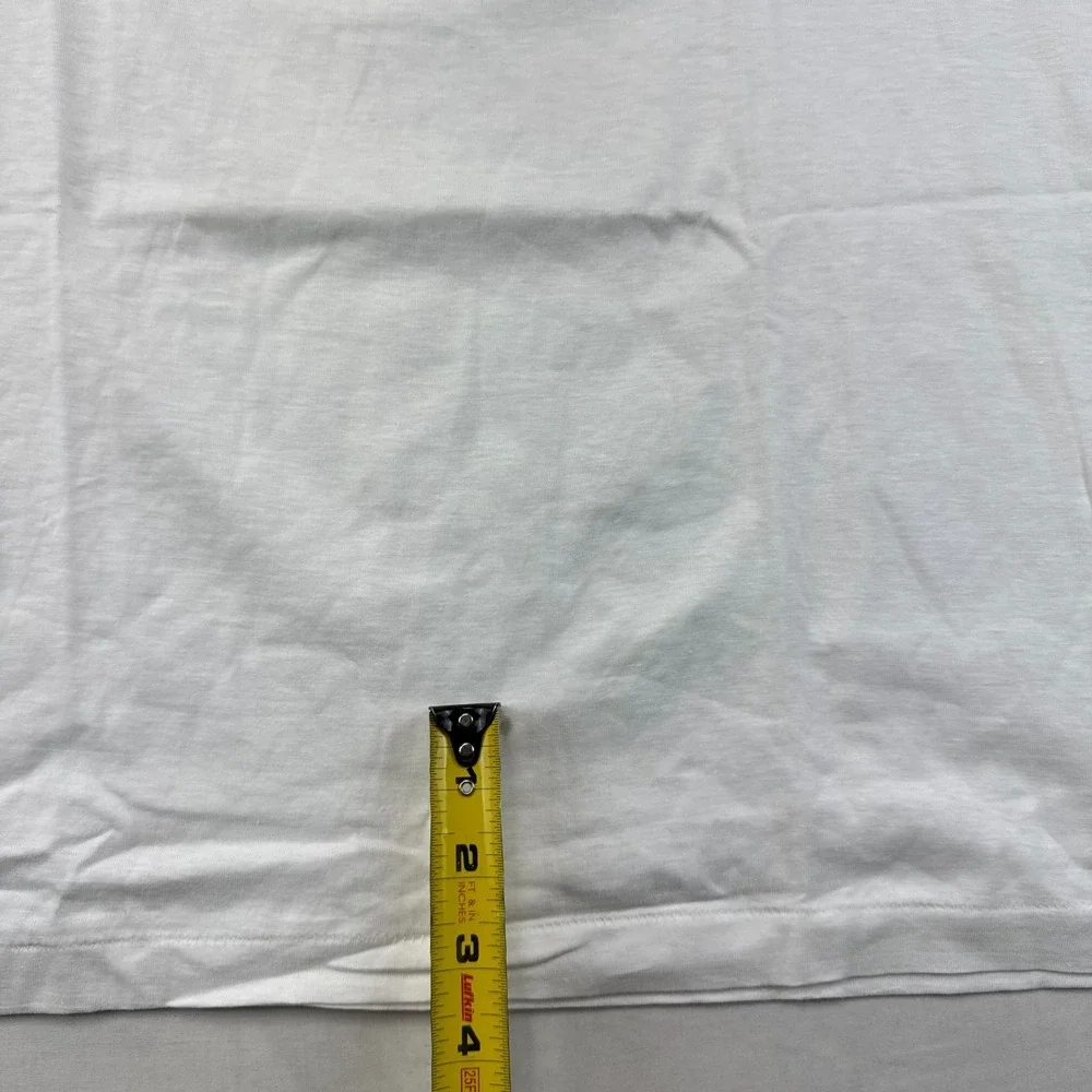 Penny T-Shirt Mens Size 44 White Cap Juluca Luxury Graphic Short Sleeve Crewneck